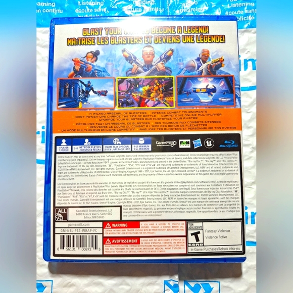 NERF Legends - PS4 (NEW) - Picture 2 of 3